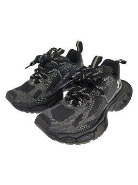 Balenciaga Under Armor Low-Cut Sneakers Black 37